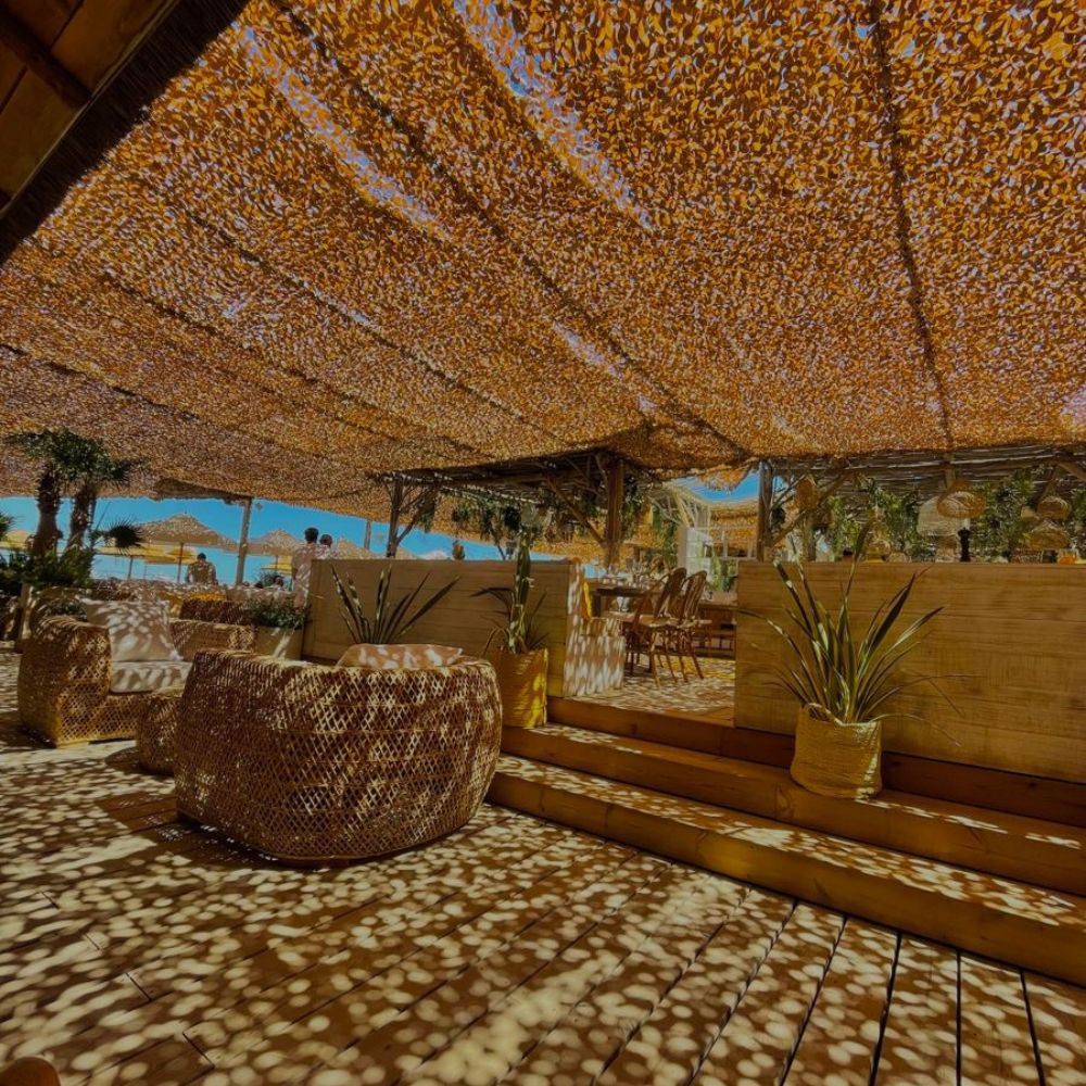 Filet de camouflage sable